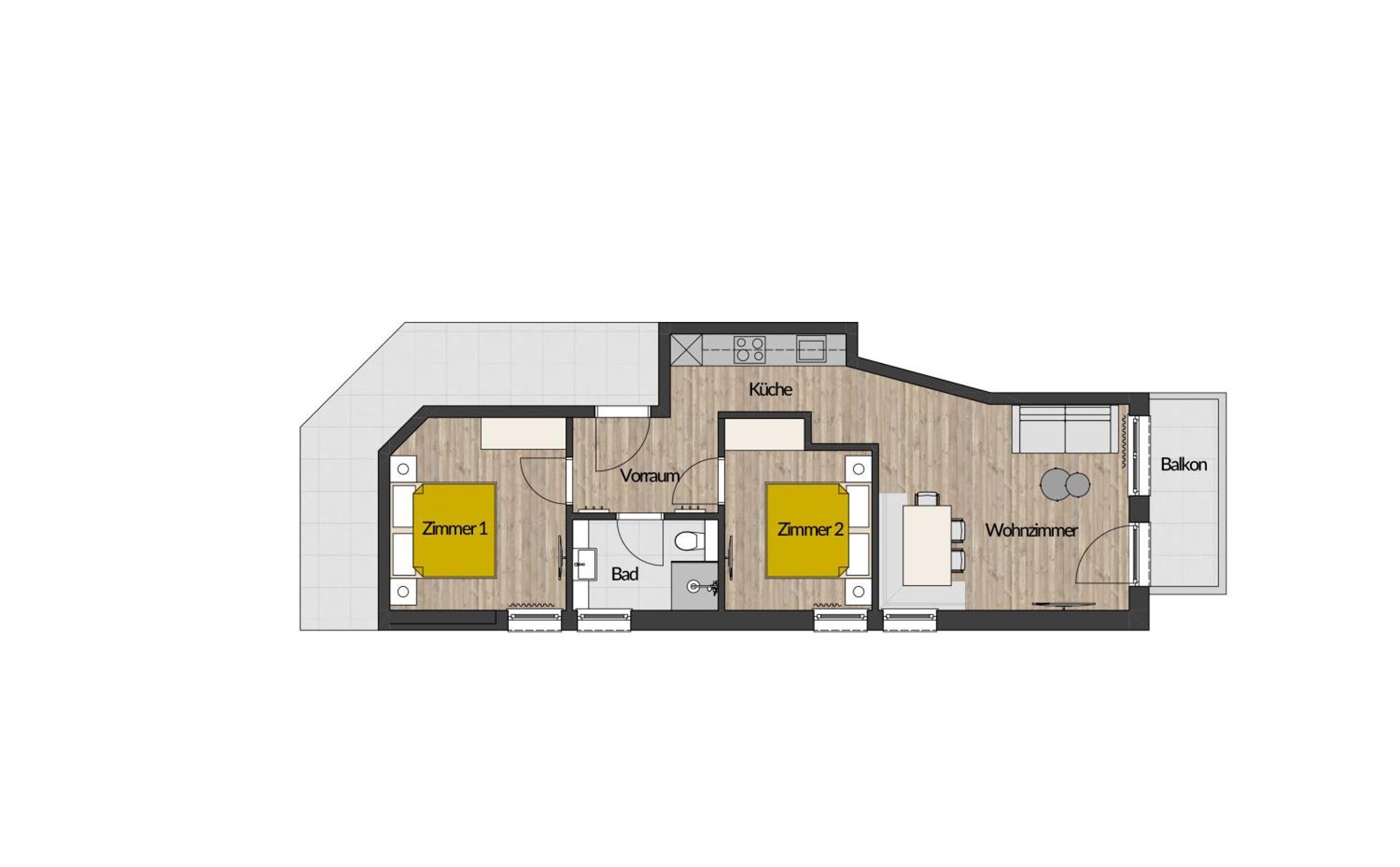 Myalps Oetztal Inklusive Wellness Apartment Umhausen Ruang foto