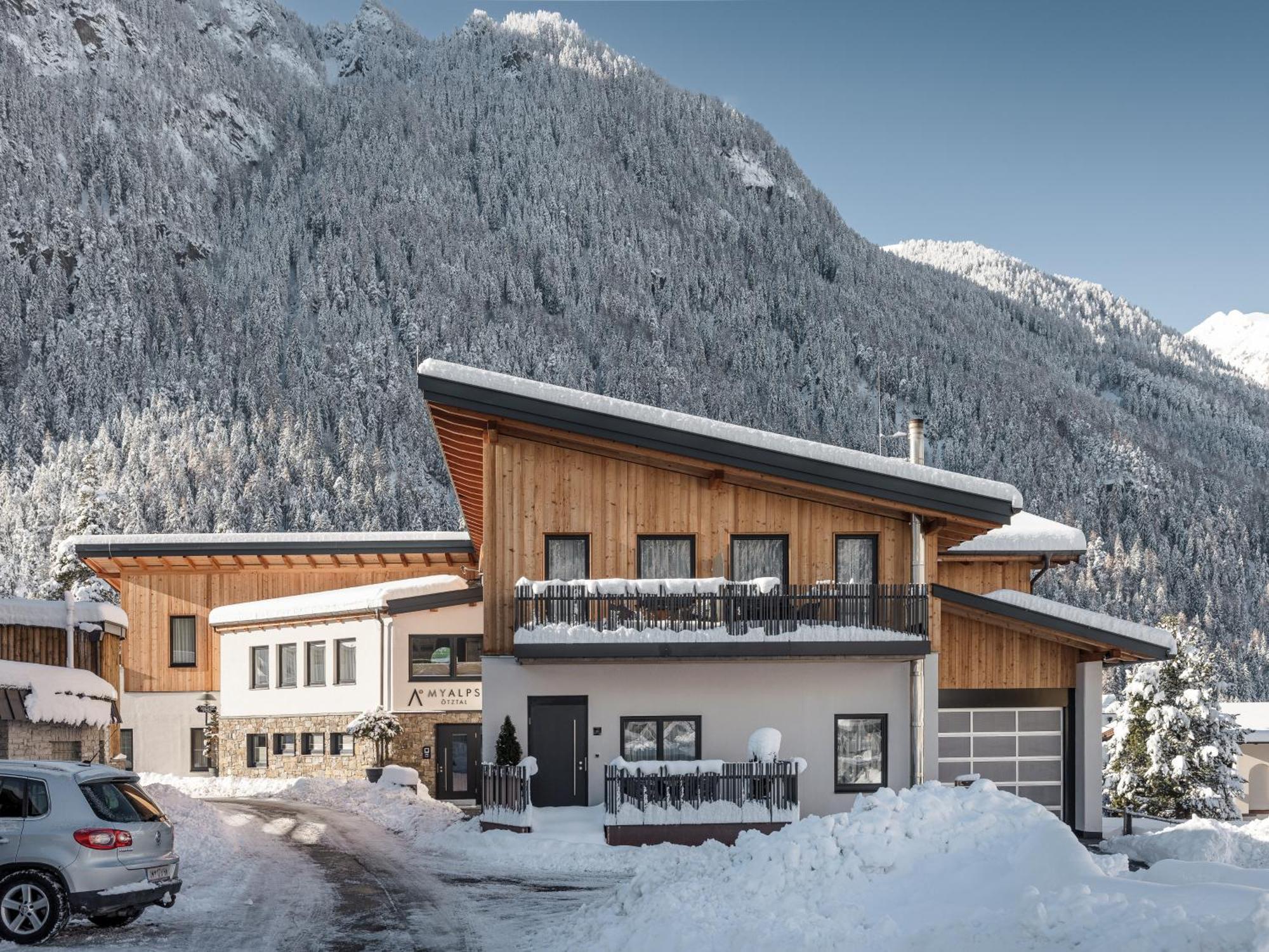 Myalps Oetztal Inklusive Wellness Apartment Umhausen Bagian luar foto